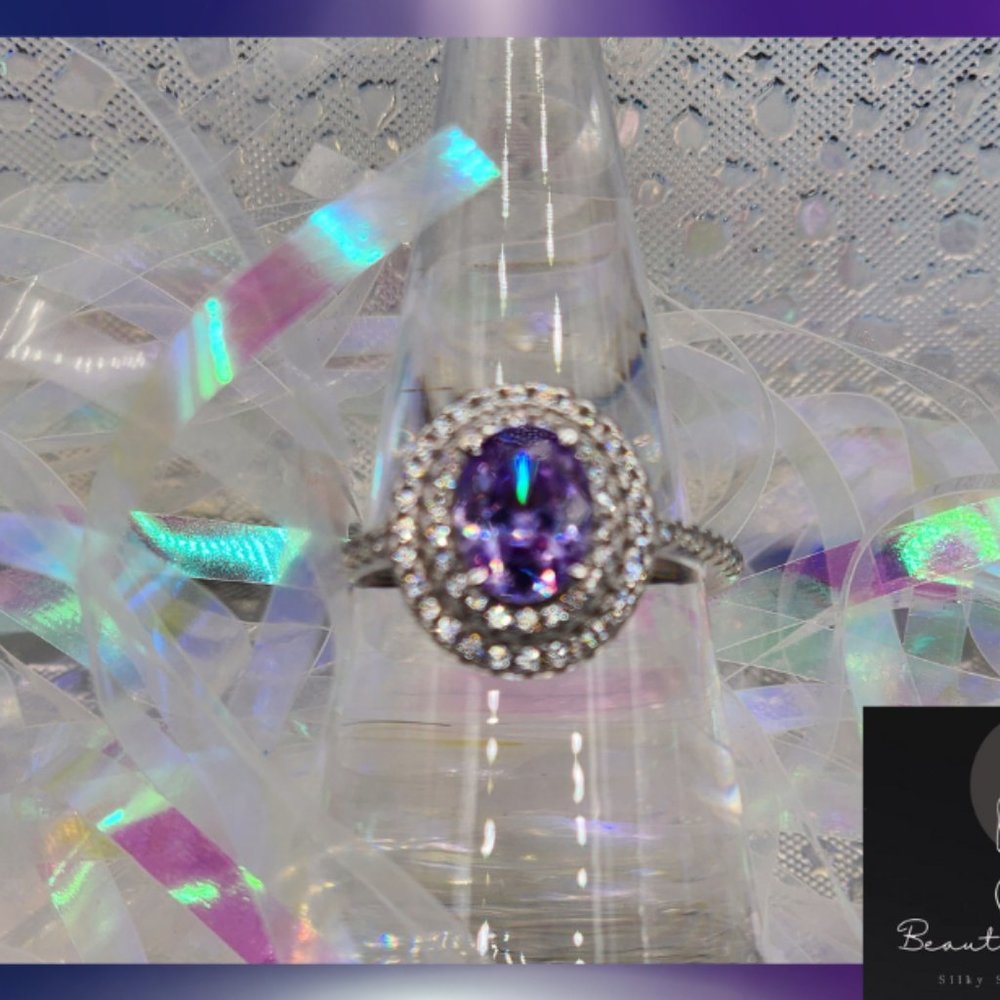 .925 SS Lavender CZ